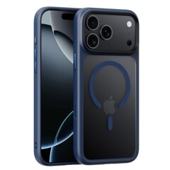 适用iPhone17手机壳苹果17promax手机保护套优盾磨砂磁吸带AI键