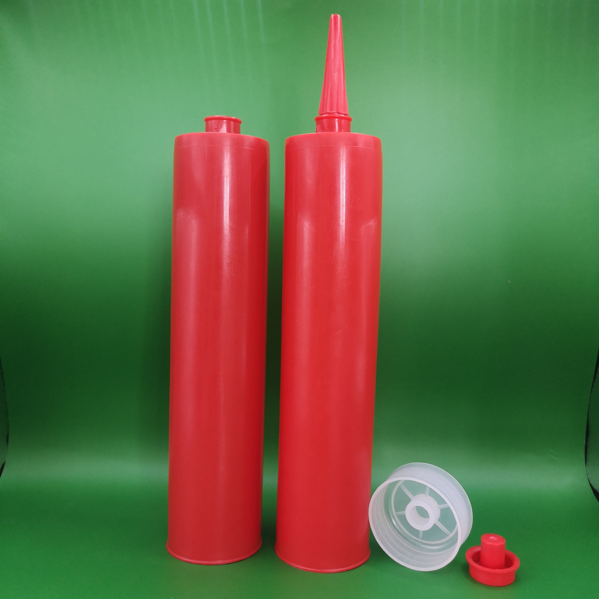 红胶管厌氧胶管300ML塑料管贴片红胶管红胶套筒单组份针筒JB203