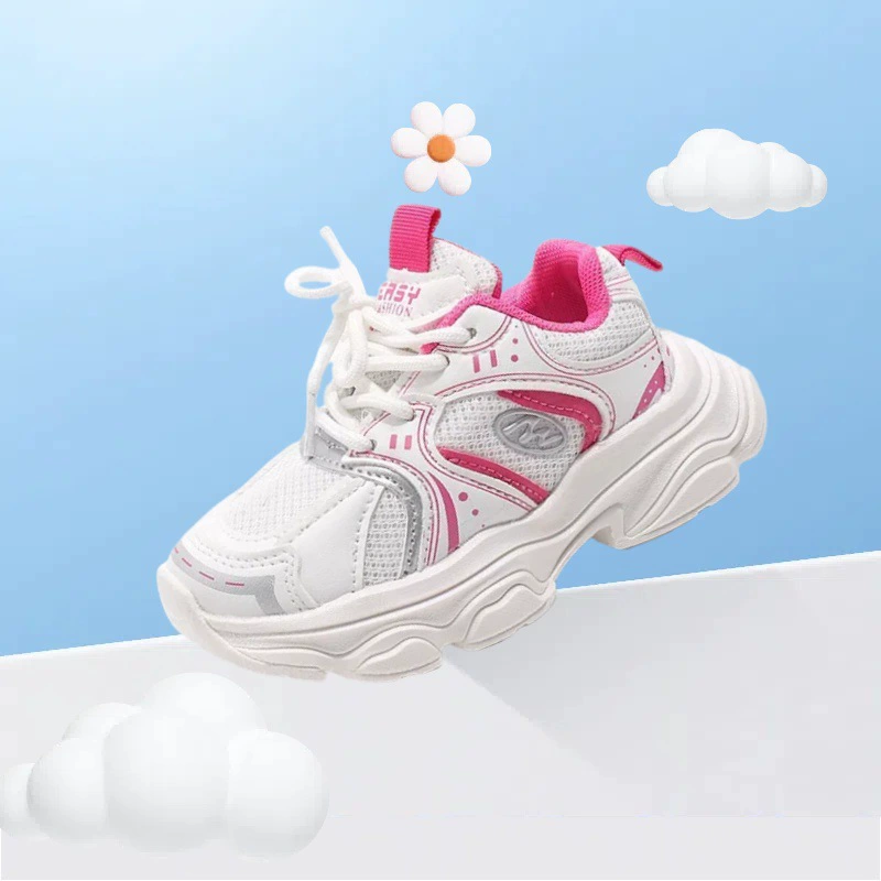 Детская спортивная обувь для мальчиков Весна и Осень 2025 Беговая обувь для мальчиков Сетчатая обувь для девочек