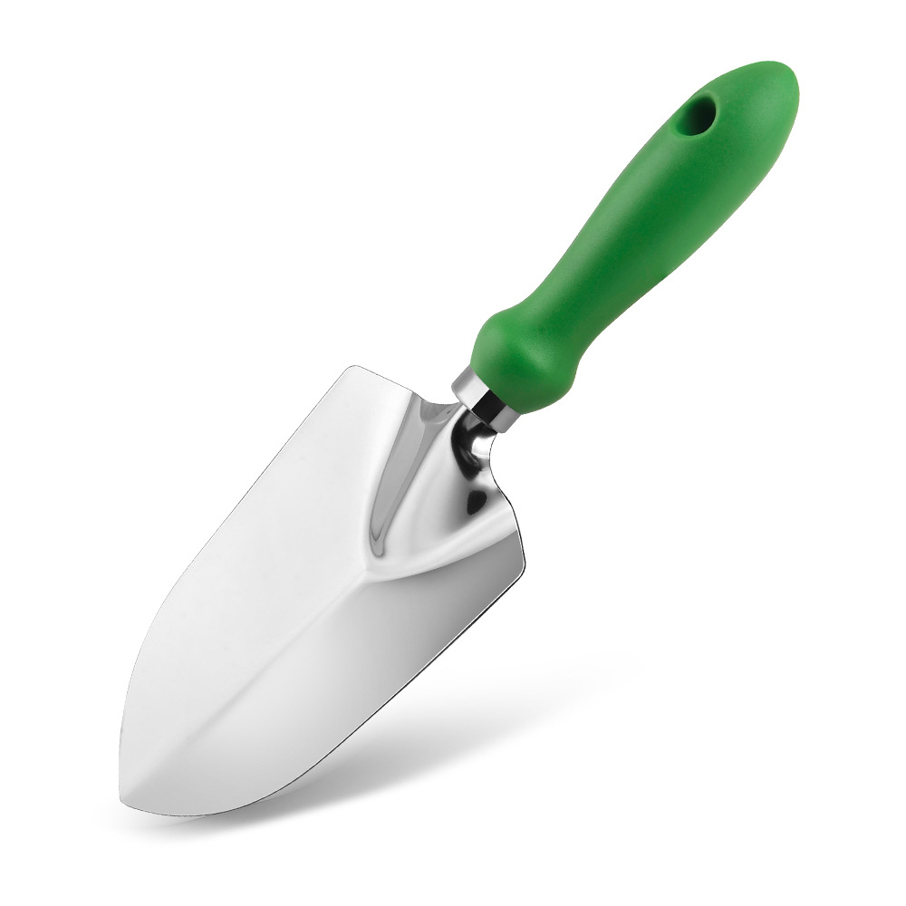 Plastic Handle Stainless Steel Garden Planting Tools Outdoor Vegetable Planting Flower Puller Household Pointing Shovel Rake Set