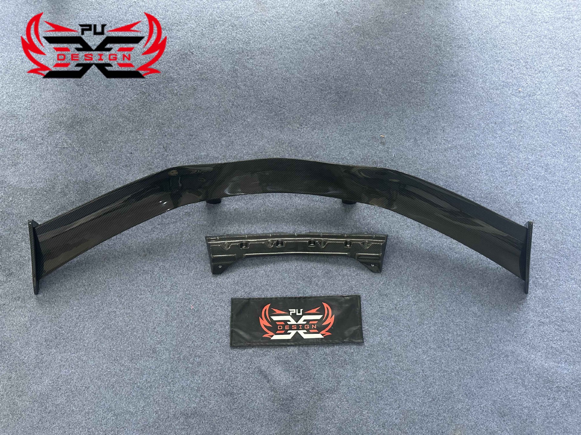 Suitable for Chevrolet Corvette C8 Z51 Stingray Upgrade to Z06 Carbon Fiber Rear Wing Dry Carbon Spoiler