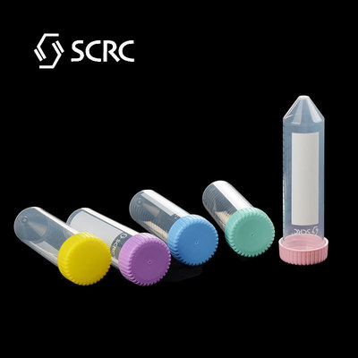 国药SCRC塑料离心管马卡龙彩色盖锥底尖底 15/50ml 无菌无热原