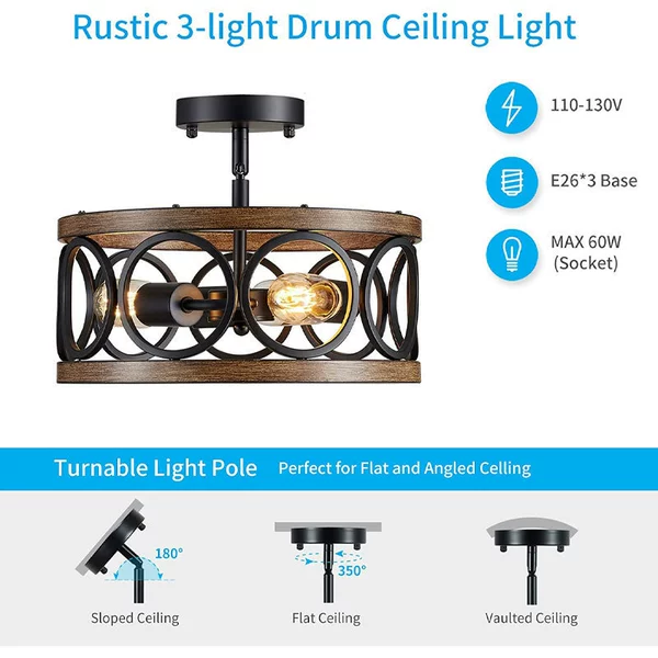 Ceiling type (110v)