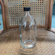 批发零售280ml350ml500ml饮料玻璃瓶 500ml玻璃饮料果汁瓶 米酒瓶