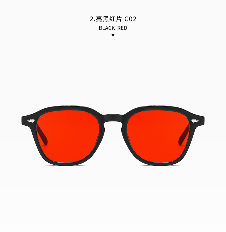 Wholesale Fashion Square Frame Multi-color Lens Sunglasses Nihaojewelry display picture 18