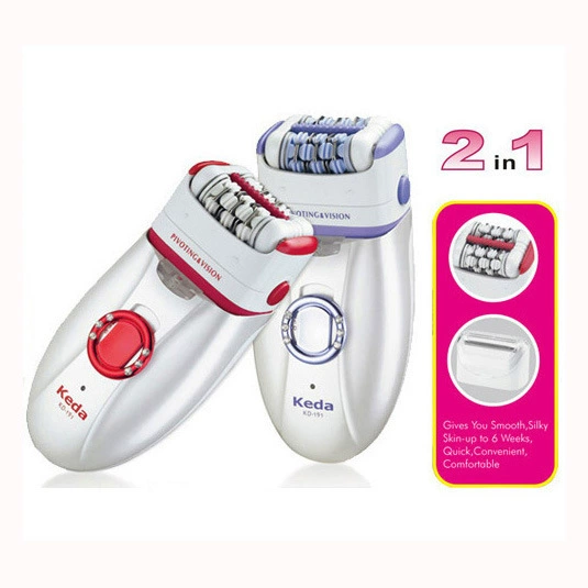 Прямые продажи Keda 191 многофункциональное перезаряжаемое бритье для удаления волос с двумя головками мини-средство для удаления волос личное