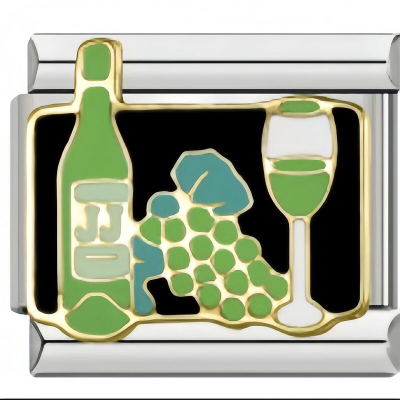 Cross-border Hot-selling Letter Pattern Series Stainless Steel Bracelet Youth Girl Series Welding Module Combination Bracelet