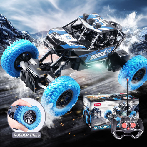 Off-road climbing car cross-border children remote control car four-channel driving gift rechargeable electric toy model