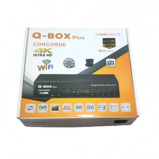 Tv Hd Set-Top Box Combo S2+T2 Wifi Foreign Trade Export to Africa Wireless Smart Digital Tv