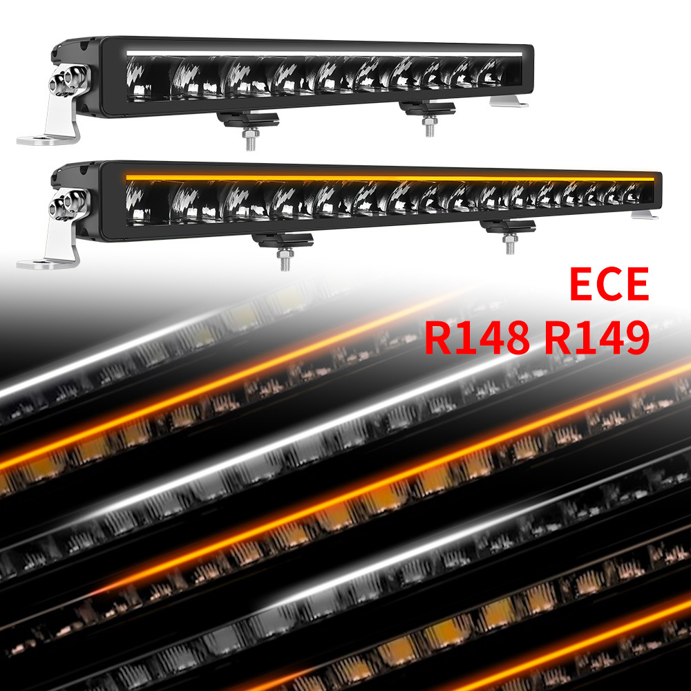Off-Road Vehicle Led Strip Spotlights, Hidden Spotlights for Car Grille, Roof Spotlights 24V Ce E-Marked