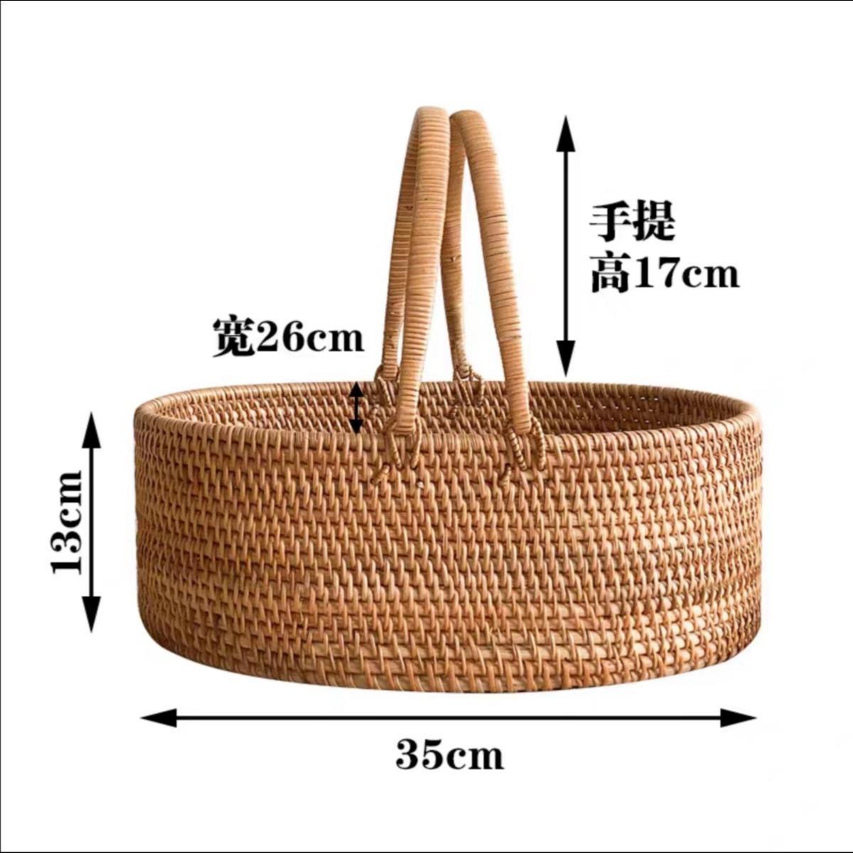 Selección estricta de artesanía vietnamita tela de caña pan de frutas portátiles canasta de picnic canasta de huevos pan al vapor canasta de fresa vegetales