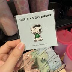 限定星巴克史努比周边snoopy联名卡通亚克力冰箱贴可爱创意礼物