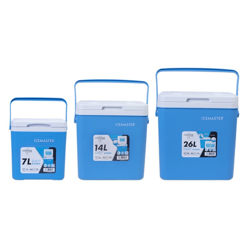 Ice Master PU incubadora refrigerador caja de conservación fresca al aire libre caja de almacenamiento de cubitos de hielo portátil caja de almacenamiento frío caja de plástico