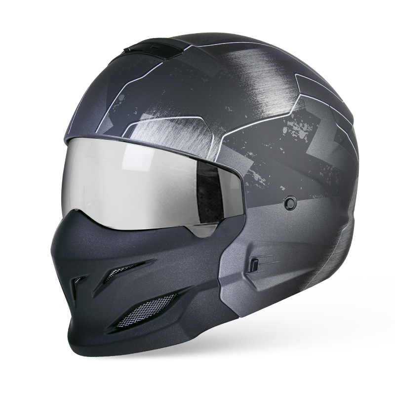 Scorpion Generation: Motuoche Motosiklet kaskı (dəbilqə) - silver-m53-54cm