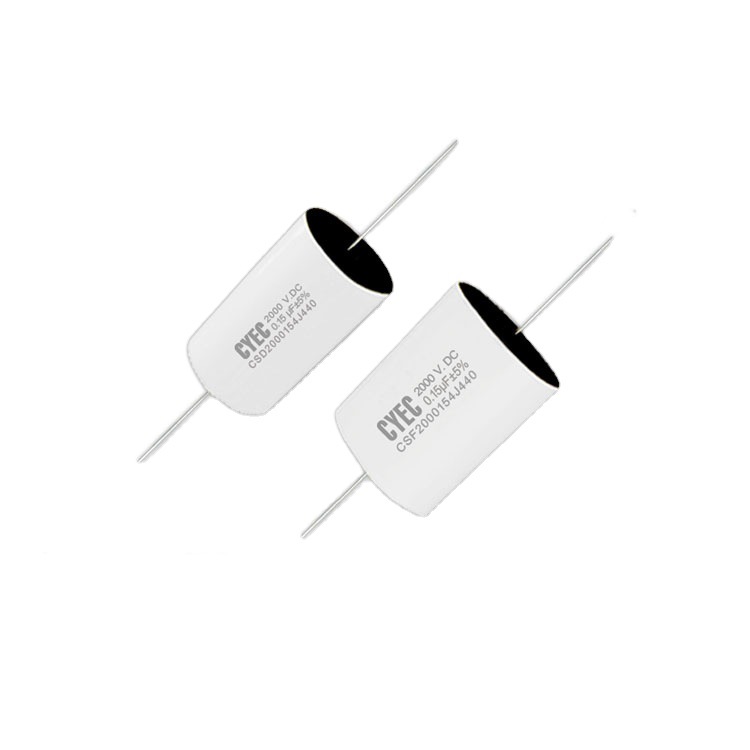 纯源CSD 0.15uF/2000VDC厂家批发扁形型双面膜扁形轴向 电容器