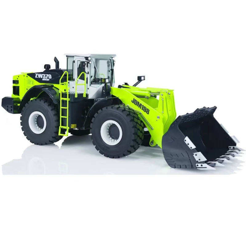 Static Model Jdm-198 Remote Control Hydraulic Loader Model Zw370 Loader Forklift