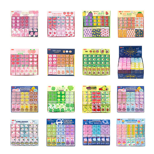 iigen Yizheng Stationery Sakura Cartoon Eraser Clean Cute Eraser Student Stationery Correction Eraser