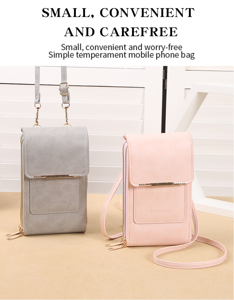 Nuova collezione primaverile da donna portafoglio monospalla a tracolla edizione coreana borsa multifunzionale per cellulare_voghion.com