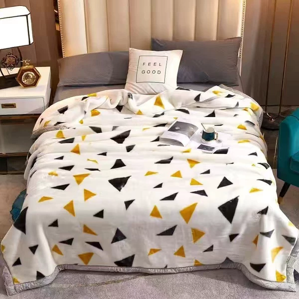 706 White Triangle [Double-layer thickened and non-shedding]