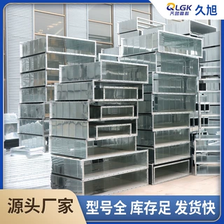 定制批发镀锌不锈钢消防排烟风管地下车库管道防火耐高温镀锌风管