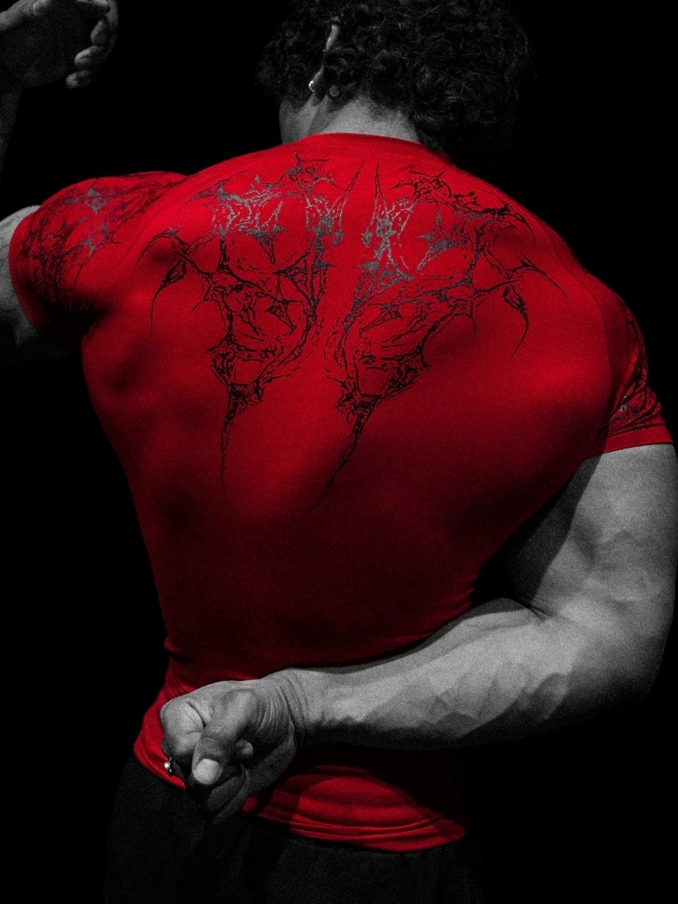 Breathedivinity Men's Fitness Top Sports Training Stretch Tight T-Shirt Cycling Quick-Dry Clothing 008_viptrois.com