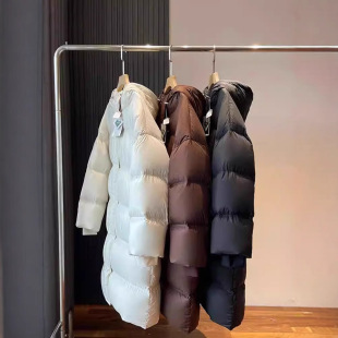 Winter must enter! Walking big quilt fluffy full cold-proof hooded long thick 90 goose down suit