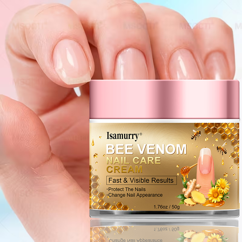 Cross-border keratin nail cream smooths the nail surface, prevents dryness and cracking, improves thin nails, provides nail care, and is refreshing and non-greasy
