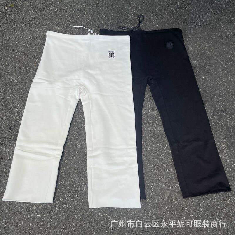 European and American Kanye Kanye YEEZY Gosha Vultures Merch Double Vulture Eagle Sport Straight Pants