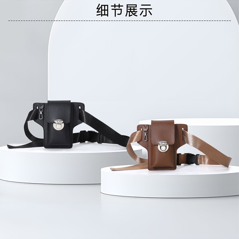 Outdoor Convenient Mobile Phone Bag for Working on Construction Sites, Can Be Worn as a Belt Bag, Large Capacity, Multi-Functional Key and Cigarette Storage Bag