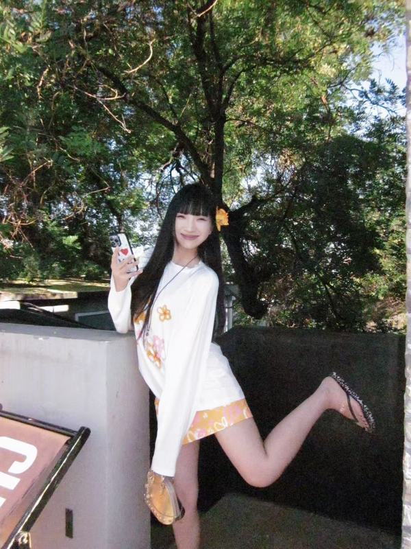 白色花朵印花空调防晒罩衫女夏季薄款透气宽松慵懒风长袖t恤上衣|undefined