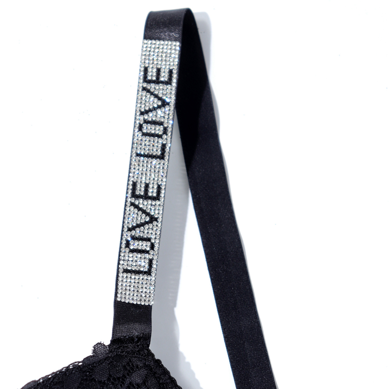 Title 2, Soutien-gorge imprimé avec fronces latérales et...