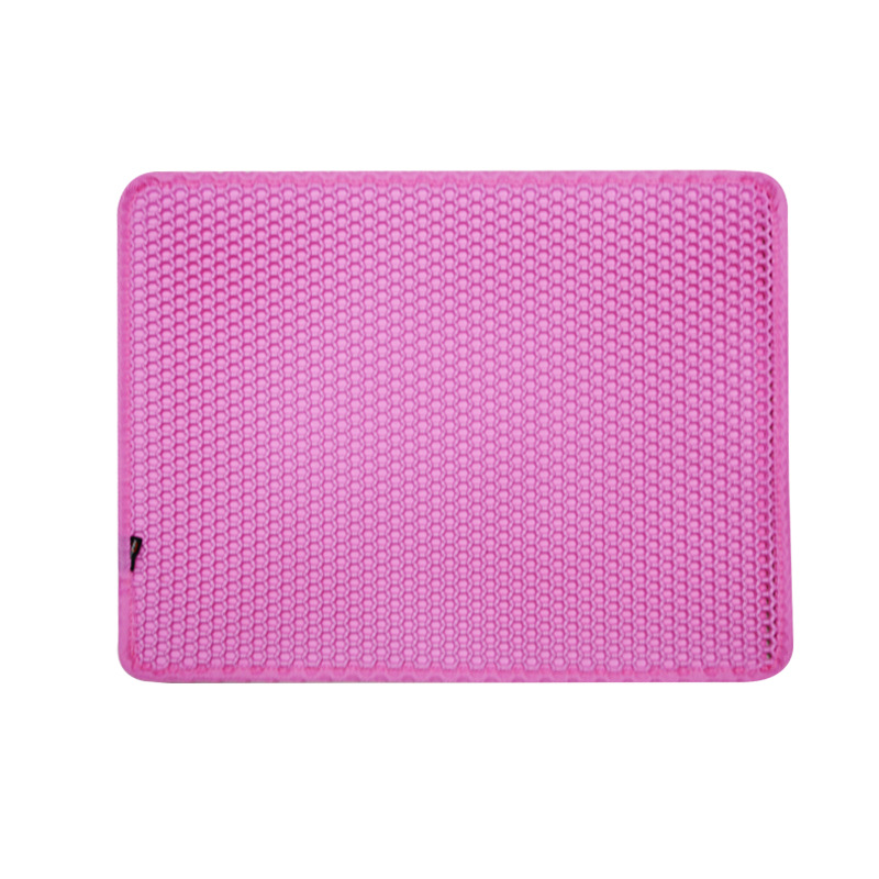 EVA estera de arena para gatos de doble capa antideslizante impermeable hogar estera para mascotas generación caja de arena para gatos Control de salpicaduras al por mayor