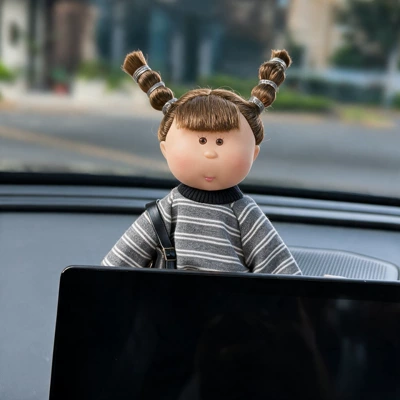 Display Screen Plush Doll — Car ornaments - erya-potato-sister