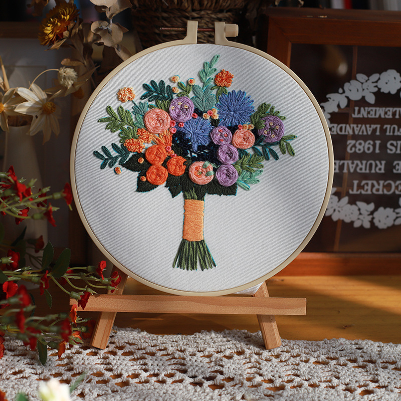 Suzi bordado original-Nuevo bordado DIY punto de cruz hecha a mano paquete de material de tela conjunto fabricante creativo en Stock Nuevo