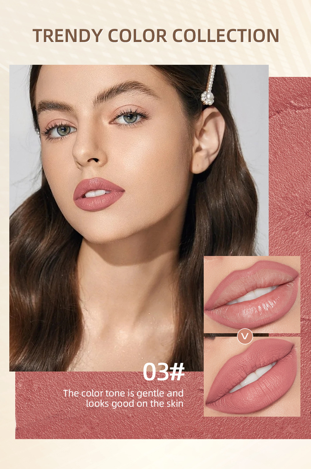 QIBEST Cross-border Matte Lip Liner Pen 12-color Mixed Lip Liner Pen Nude Set Waterproof Decorative Lipstick Pen undefined