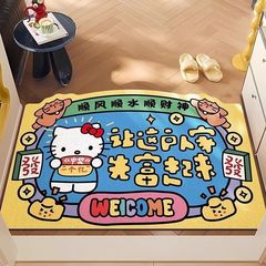 卡通入户门地垫丝圈刮泥蹭土耐脏易打理门垫家用玄关门口防滑脚垫