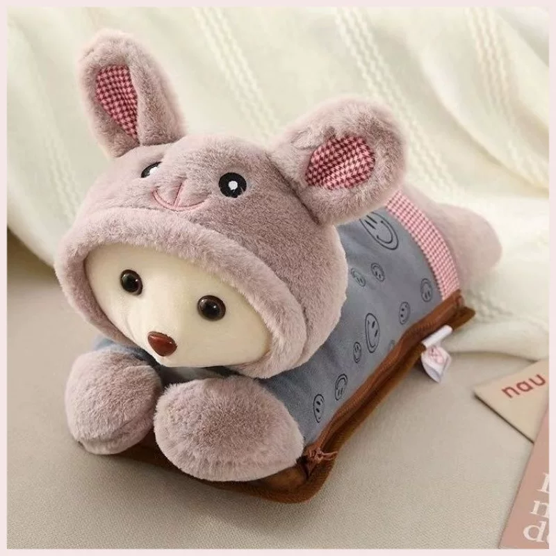 Plush water container, hand warmer, jacket, keep warm gloves