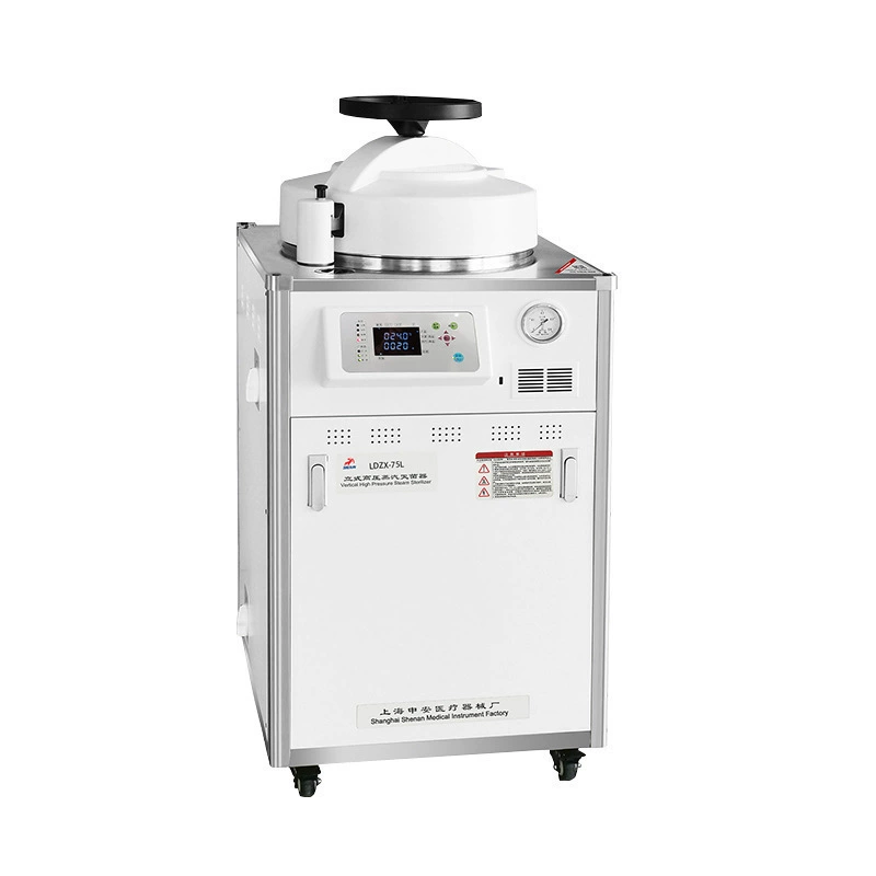 Шанхайский вертикальный паровой стерилизатор высокого давления LDZX-75L, паровой стерилизатор