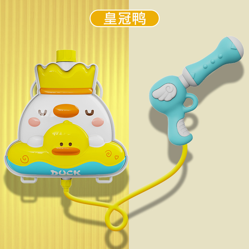 Mochila infantil juguetes de tiro de agua de playa de verano barraca eléctrica de cabello continuo pistola de rociador de agua al por mayor