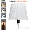 Striped wine bottle lamp-three-color light-spike-white