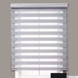 Full Blackout Punch-Free Blinds Hand-Pull Adjustable Bathroom Bathroom Office Living Room Waterproof Finished Curtain