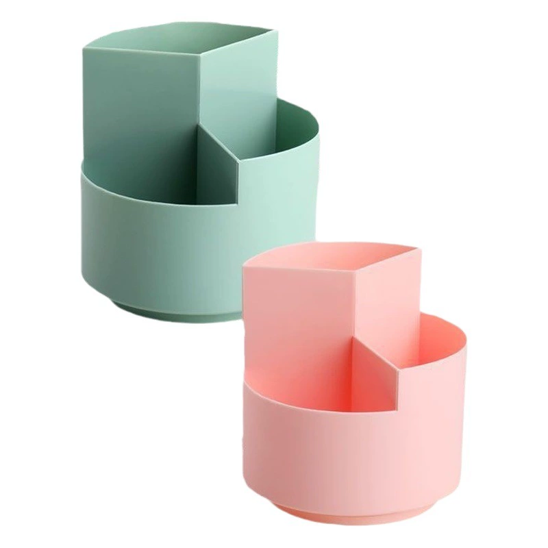 Вращающийся на 360 градусов держатель для ручек ins Wind Высокая Цветовая ценность Настольный офисный ящик для хранения большой емкости Вращающийся держатель для хранения