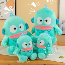 新款跨境小丑鱼毛绒玩具半鱼人汉顿毛绒公仔压床抱枕儿童女生礼物