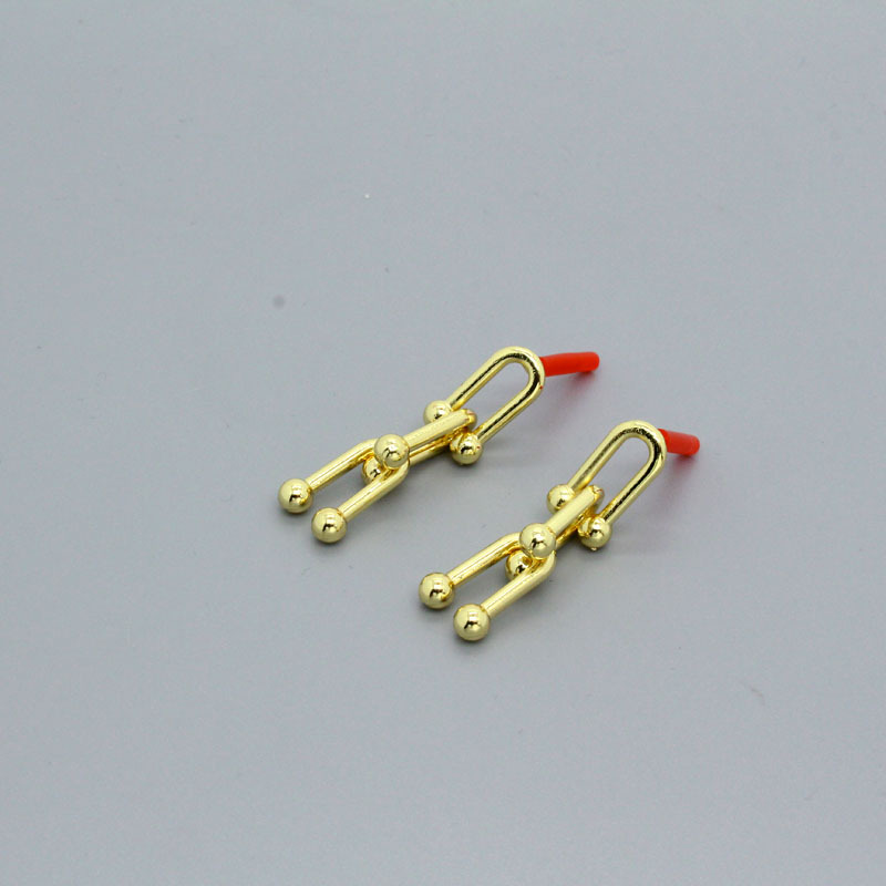 Fashion Bamboo Joints Alloy Earrings Wholesale display picture 3