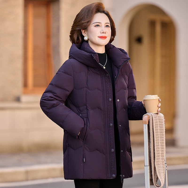 Qadınlar üçün yeni model qış ördək tükü gödəkçəsi