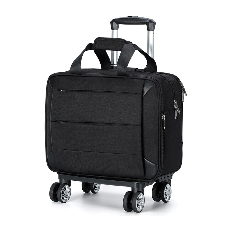 New Small Travel Portable Suitcase, Business Trip, Trolley Bag, Rolling Laptop Briefcase