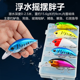 9cm/15.6g·���D�u�[���D�N���|�~��ˮ����Ӳ�D���h��ɫ�����b