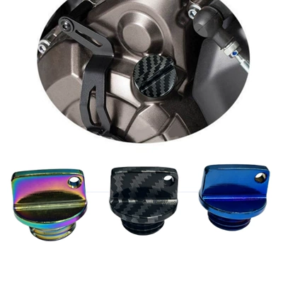 Colorful universal CNC engine oil cap for motorcycles, modified oil dipstick, aluminum alloy, cross-border bestseller