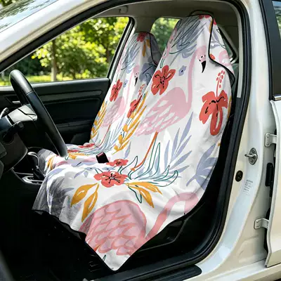 Universal seat cover | as a beach towel, printed