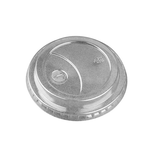 Factory wholesale disposable coffee cup flat cover arch cover high cover direct drink cover thickened takeaway cold drink cup with lid